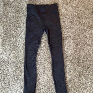 Athleta quilted knit moto leggings size S